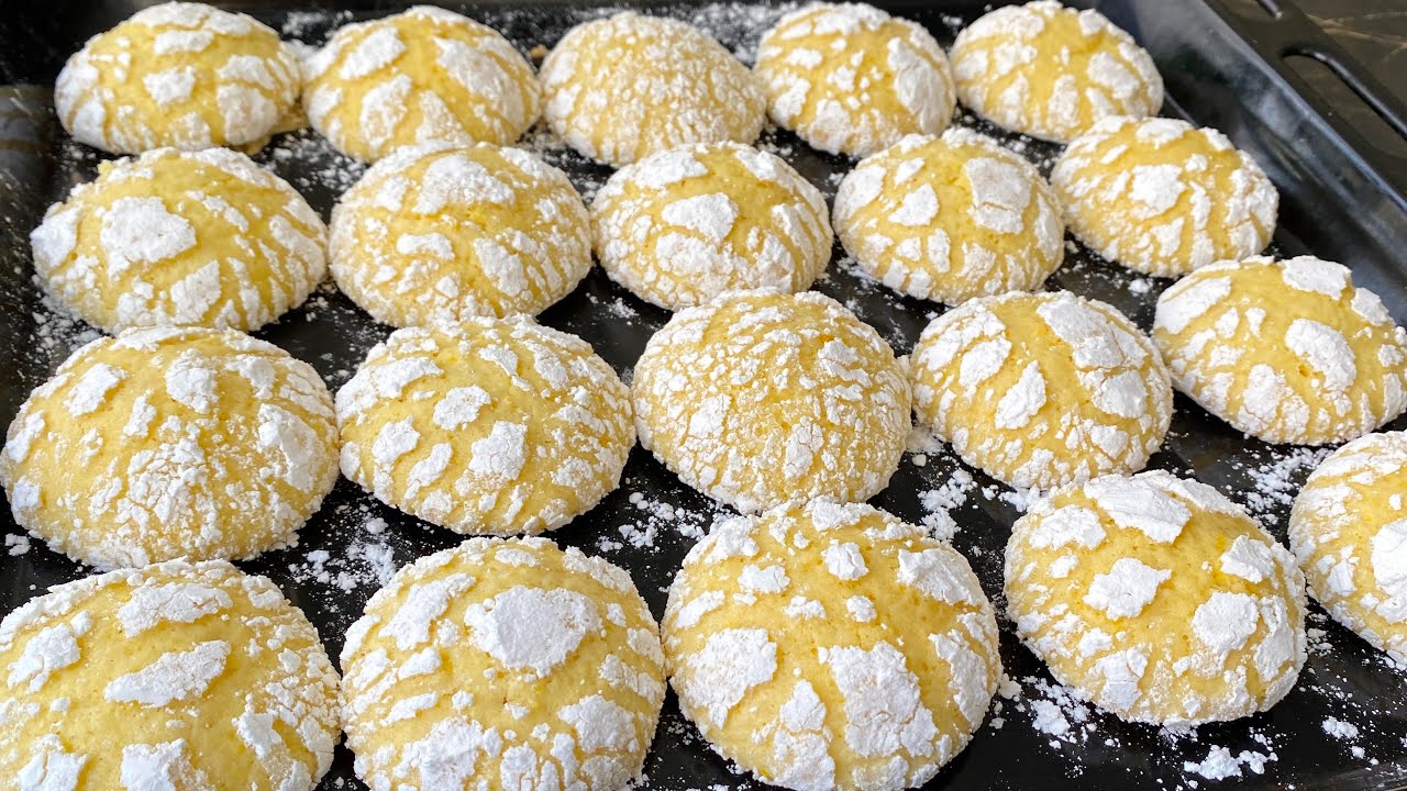 Limonlu Kurabiye Tarifi